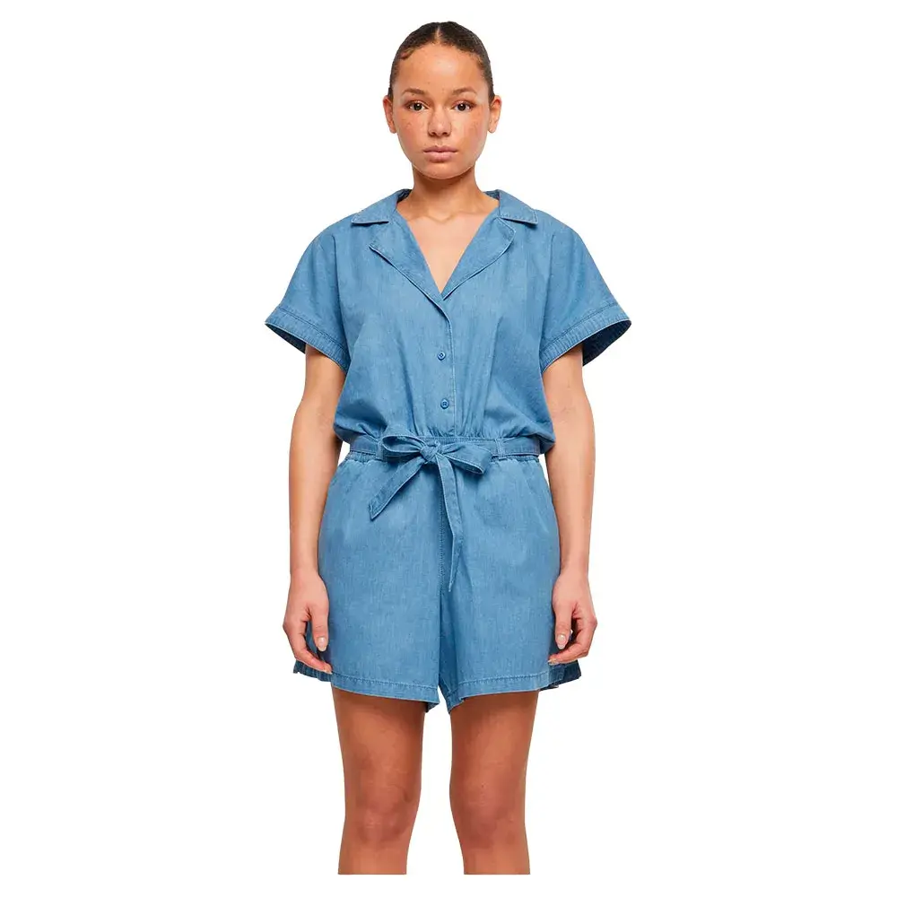 Комбинезон Urban Classics Light Denim Resort romper, синий
Комбинезон Urban Classics Light Denim Resort romper, синий