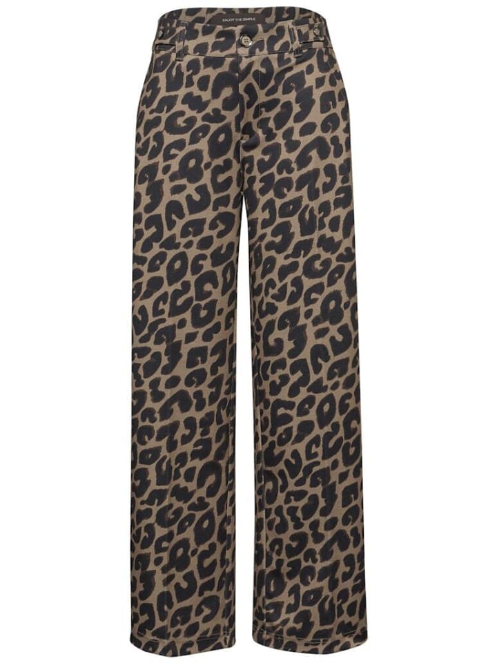 Брюки из шелка коричневого цвета Street One
Брюки из шелка коричневого цвета Street One