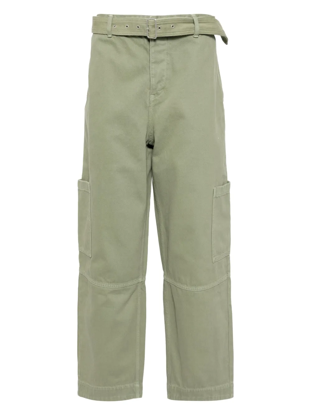 Брюки с поясом Maison Kitsuné, зеленый
Брюки с поясом Maison Kitsuné, зеленый