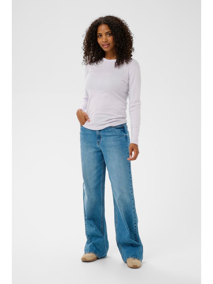 Kaffe Футболка с длинными рукавами KAgemma Slim fit, лавандово-голубого цвета
Kaffe Футболка с длинными рукавами KAgemma Slim fit, лавандово-голубого цвета