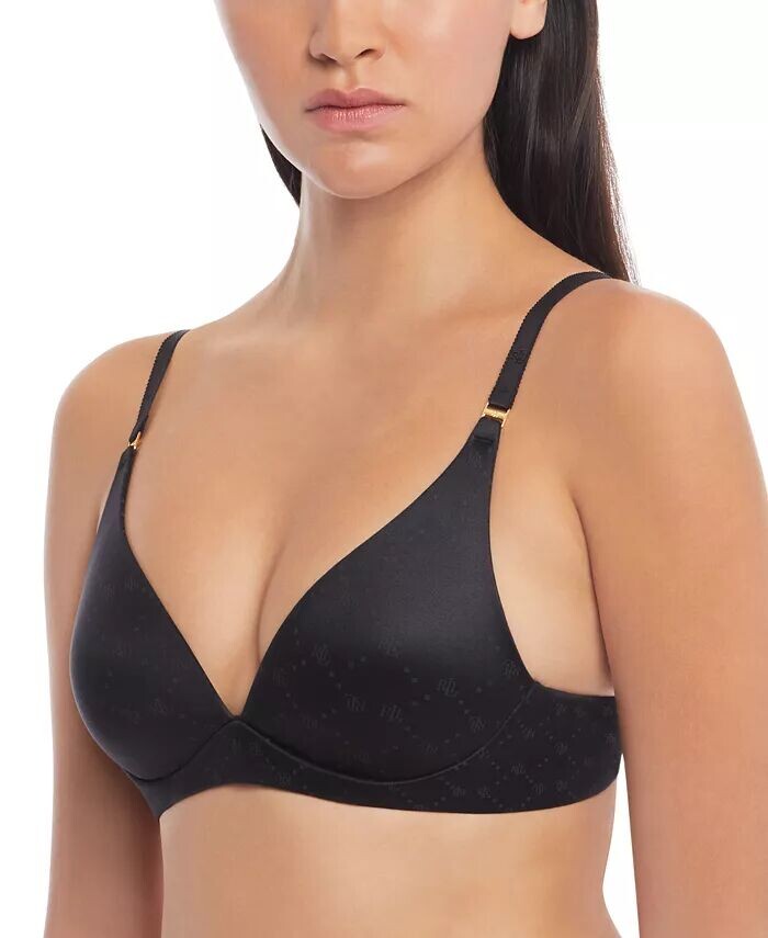 Бюстгальтер-футболка с повторяющимся логотипом Comfort Collection, 4L0069 Lauren Ralph Lauren, черный
Бюстгальтер-футболка с повторяющимся логотипом Comfort Collection, 4L0069 Lauren Ralph Lauren, черный