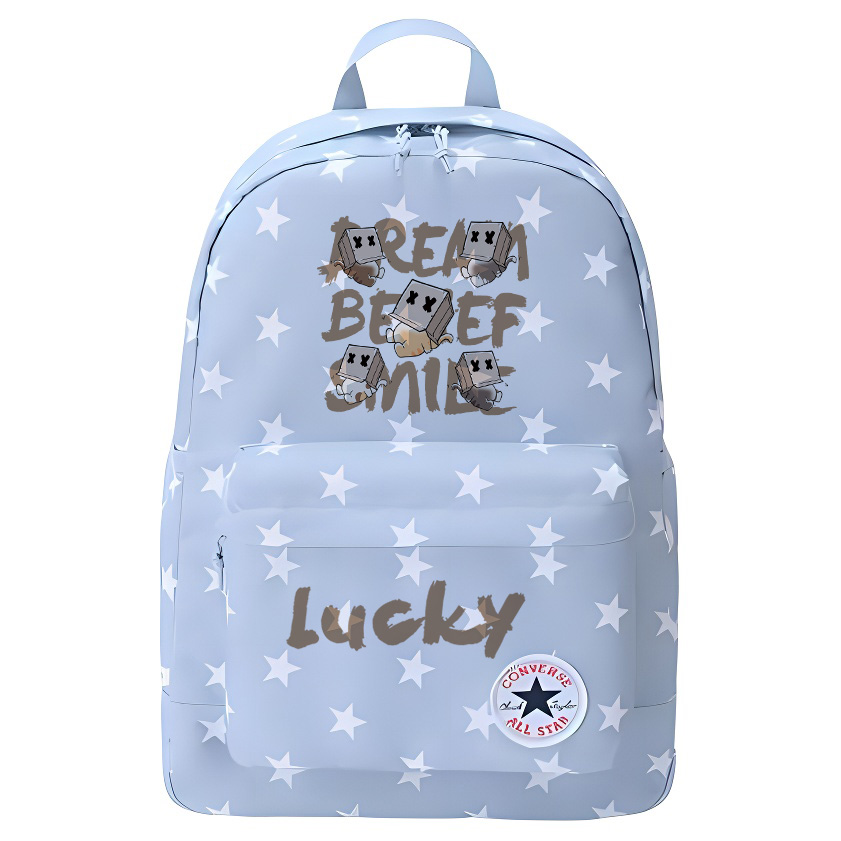 Converse Полиэстеровый рюкзак среднего размера унисекс светло-дымчато-голубой, Hood cat 
Converse Полиэстеровый рюкзак среднего размера унисекс светло-дымчато-голубой, Hood cat