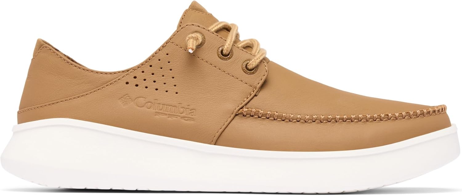 Columbia Mens Boatside Leather, Elk/Sea Salt
Columbia Mens Boatside Leather, Elk/Sea Salt