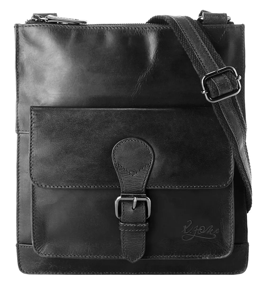 Сумка через плечо X-Zone, натуральная кожа, черный
Сумка через плечо X-Zone, натуральная кожа, черный