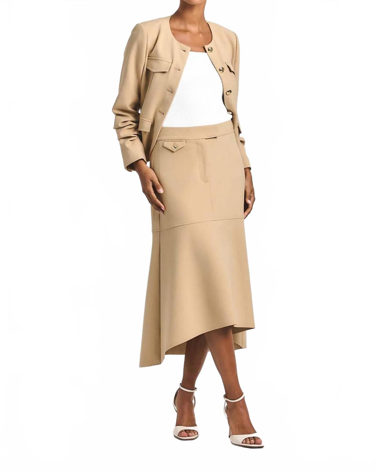 Derek Lam 10 Crosby Юбка миди Nicolette верблюжьего цвета
Derek Lam 10 Crosby Юбка миди Nicolette верблюжьего цвета