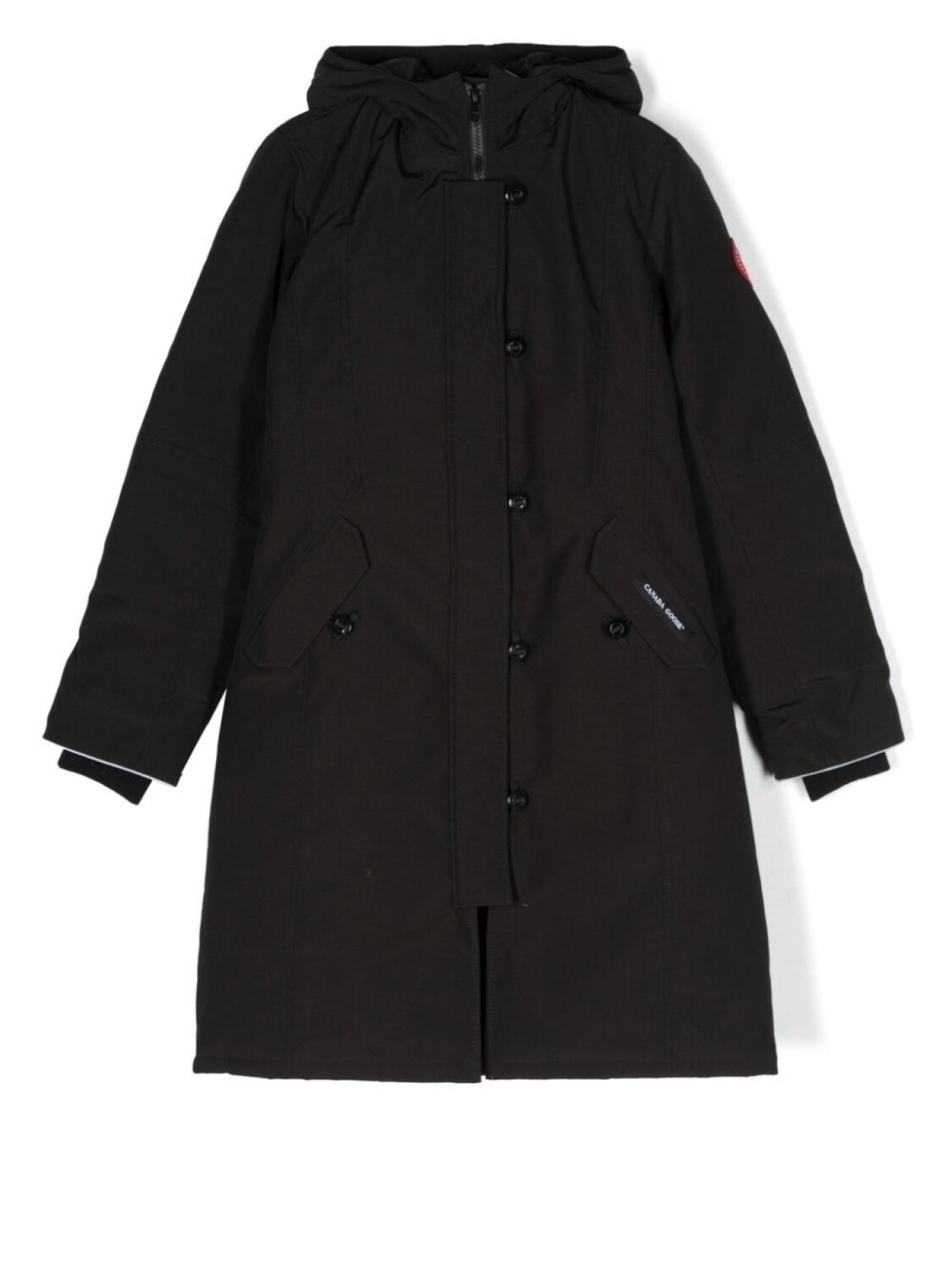 Пуховик Brittania на пуговицах Canada Goose Kids, черный
Пуховик Brittania на пуговицах Canada Goose Kids, черный