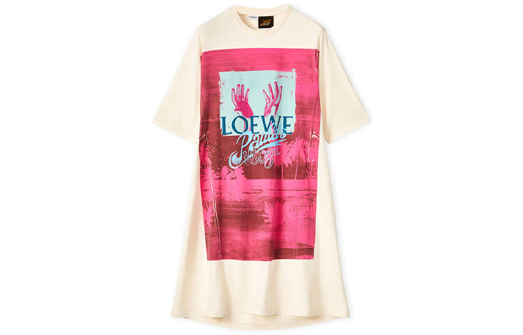 Платье женское Loewe с короткими рукавами, белый
Платье женское Loewe с короткими рукавами, белый