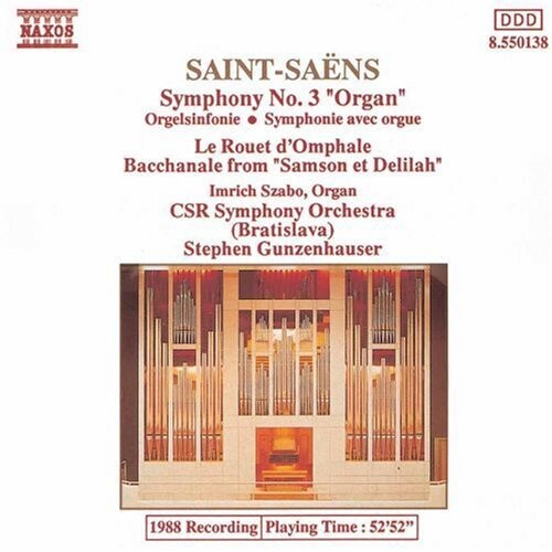 CD диск Saint-Saens / Gunzenhauser / Czecho-Slovak Sym: Symphony 3 "Organ"
CD диск Saint-Saens / Gunzenhauser / Czecho-Slovak Sym: Symphony 3 "Organ"