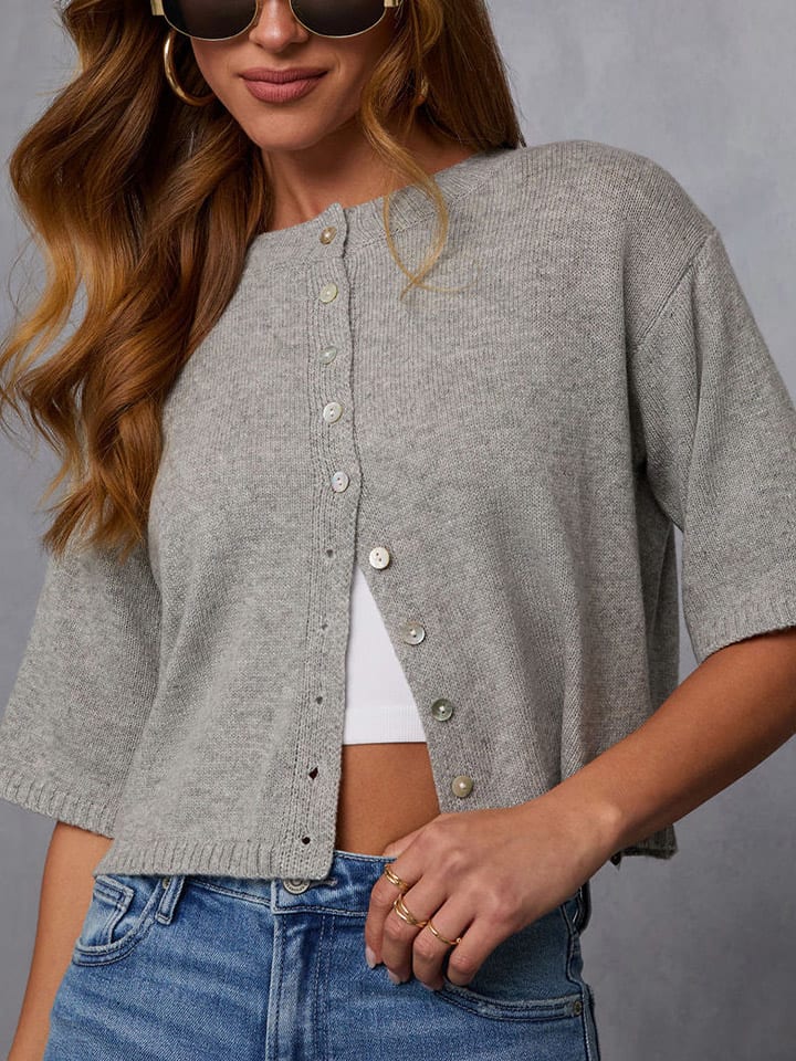 Светло-серый кардиган LA Angels
Светло-серый кардиган LA Angels