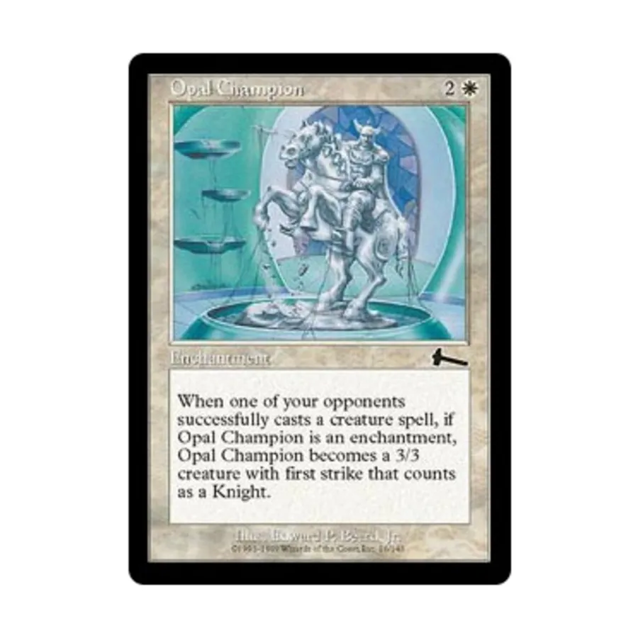 CCG Опал Чемпион (С), MTG - Urza's Legacy
CCG Опал Чемпион (С), MTG - Urza's Legacy