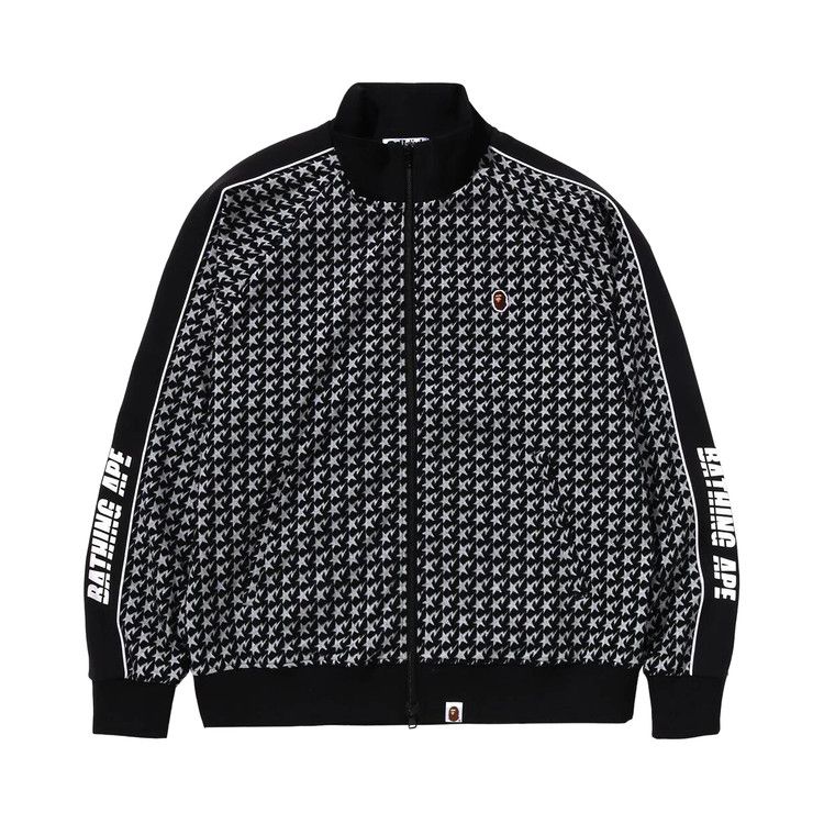 Спортивная куртка BAPE Sta Houndstooth Jacquard Track Jacket, Black
Спортивная куртка BAPE Sta Houndstooth Jacquard Track Jacket, Black