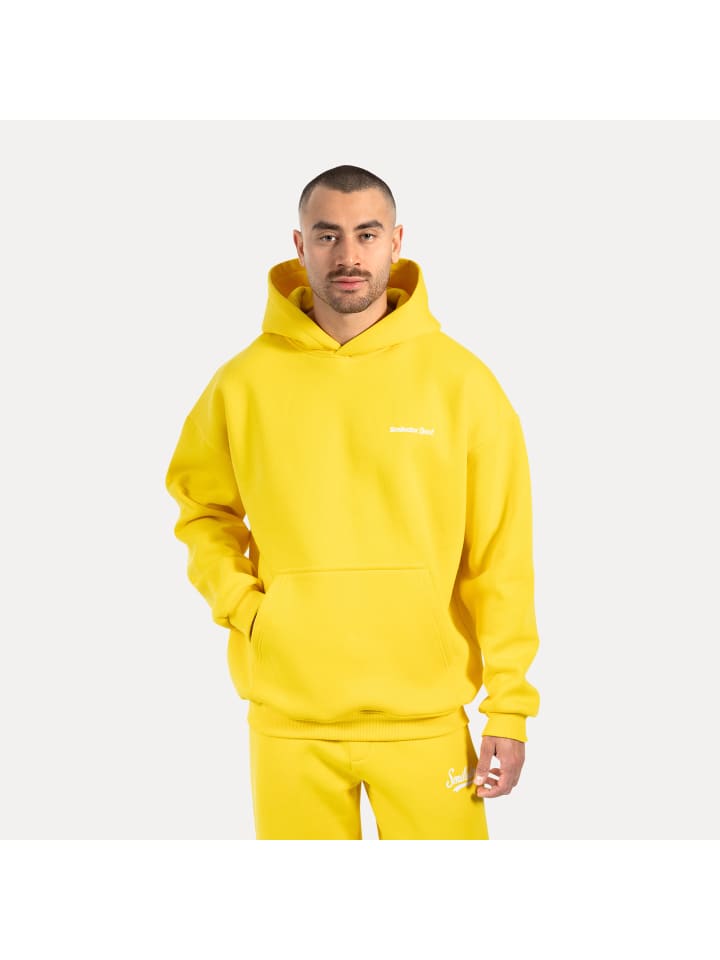 Толстовка Tamio желтого цвета SMILODOX
Толстовка Tamio желтого цвета SMILODOX