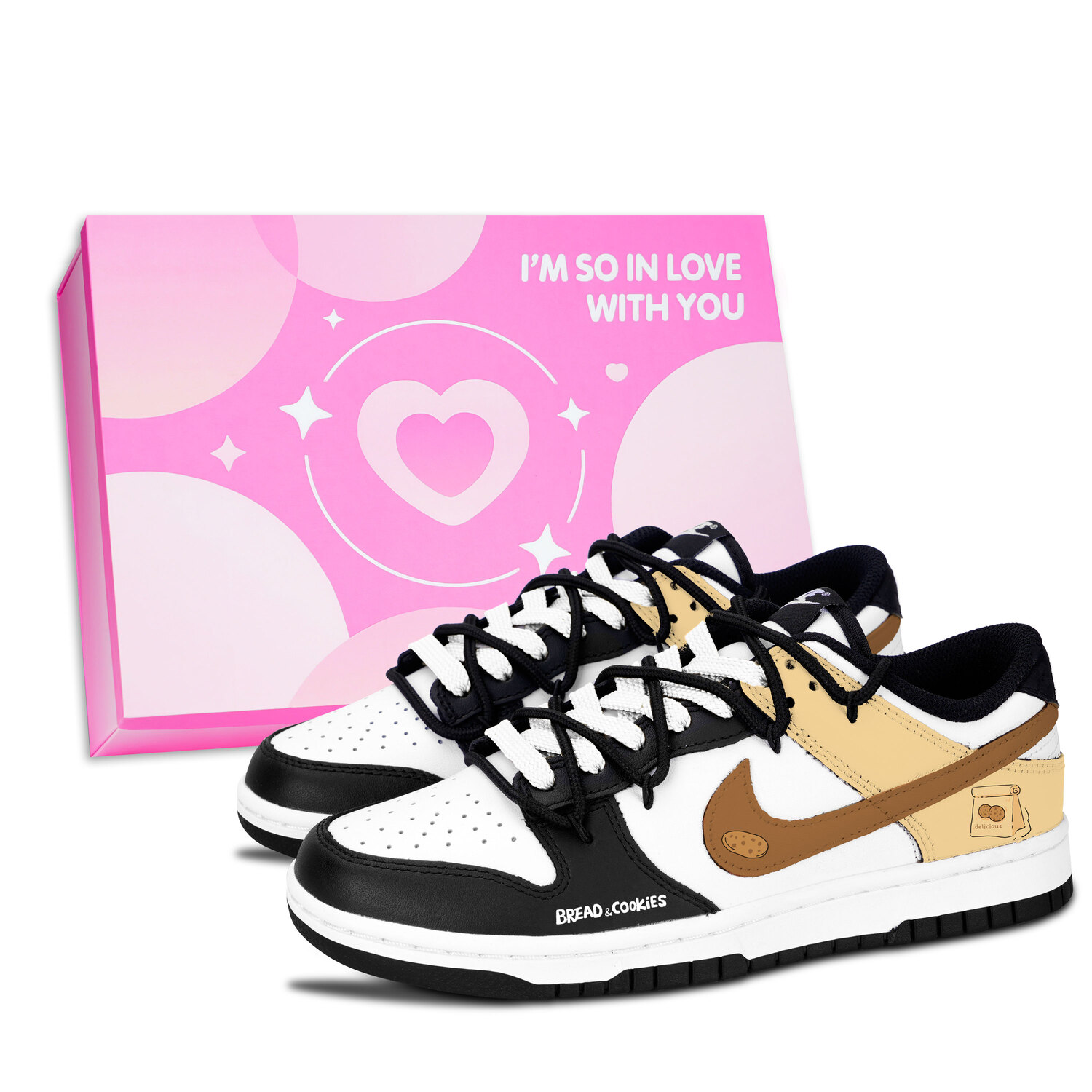 Dunk Black White, устойчивые к истиранию низкие кроссовки для скейтбординга Bread Cookie унисекс Nike, коричневый
Dunk Black White, устойчивые к истиранию низкие кроссовки для скейтбординга Bread Cookie унисекс Nike, коричневый