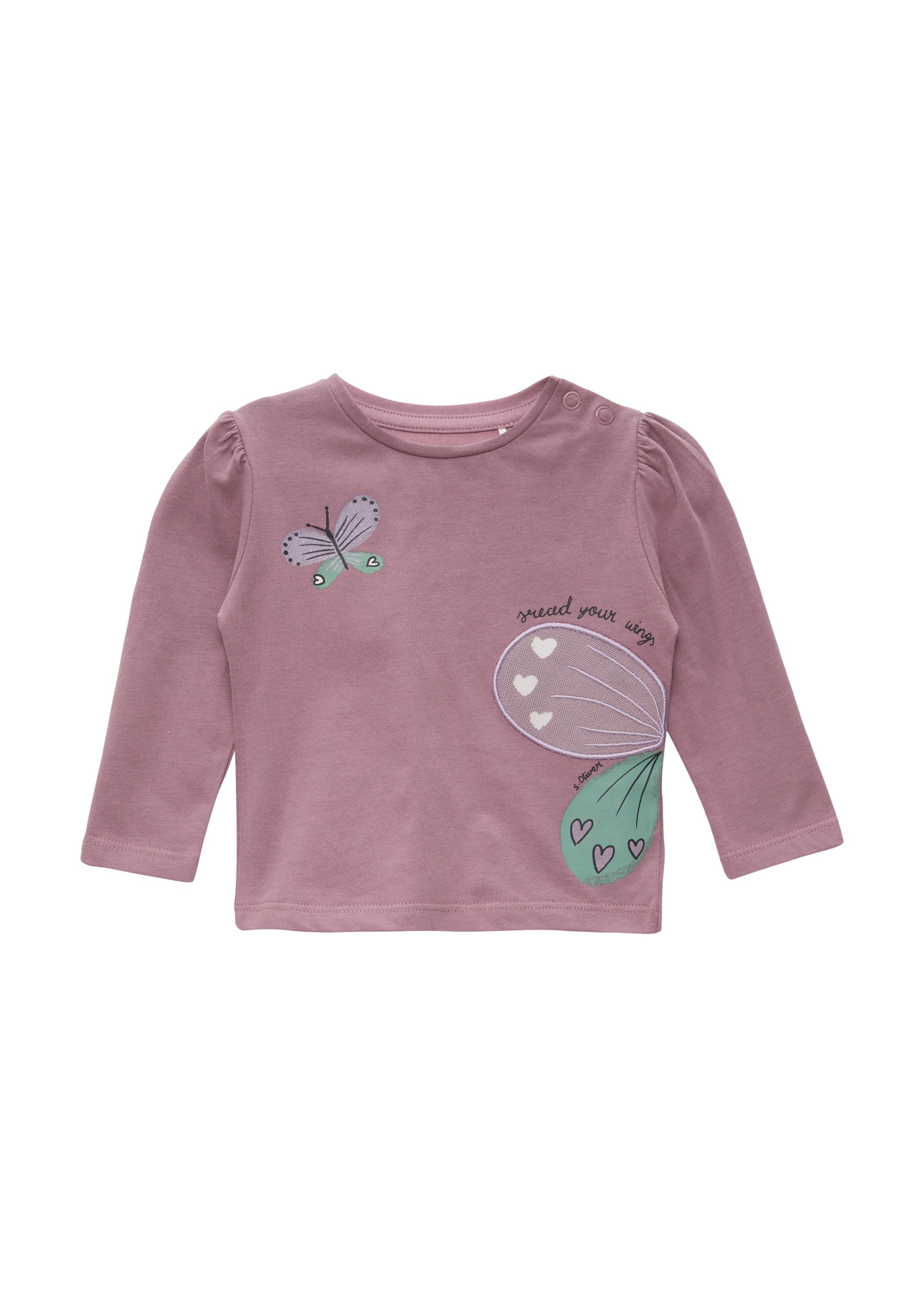 s.Oliver Лонгслив в цвете Mauve, лаванда
s.Oliver Лонгслив в цвете Mauve, лаванда