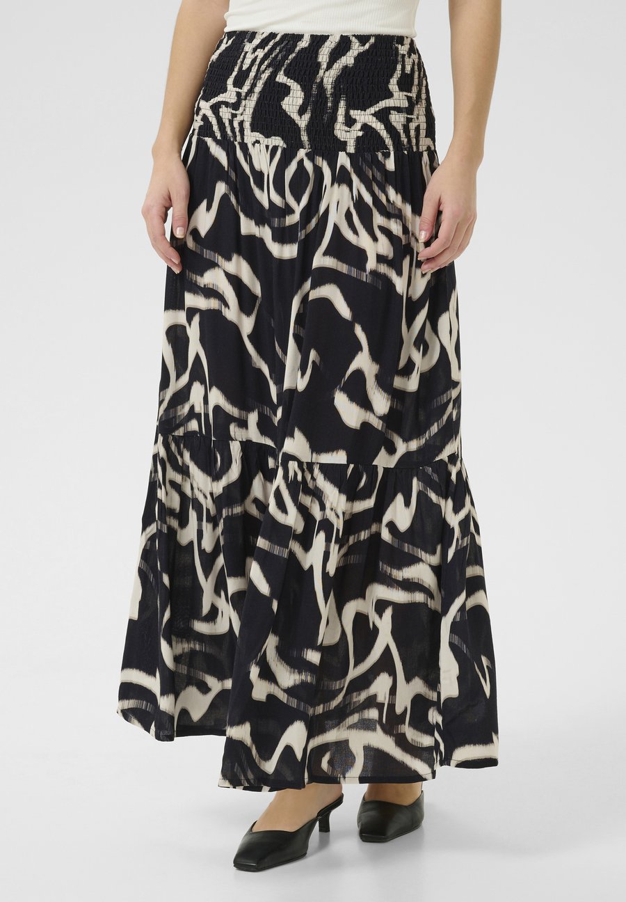 Юбка Kaffe Maxi skirt, Black Nature Organic Lines/Black
Юбка Kaffe Maxi skirt, Black Nature Organic Lines/Black
