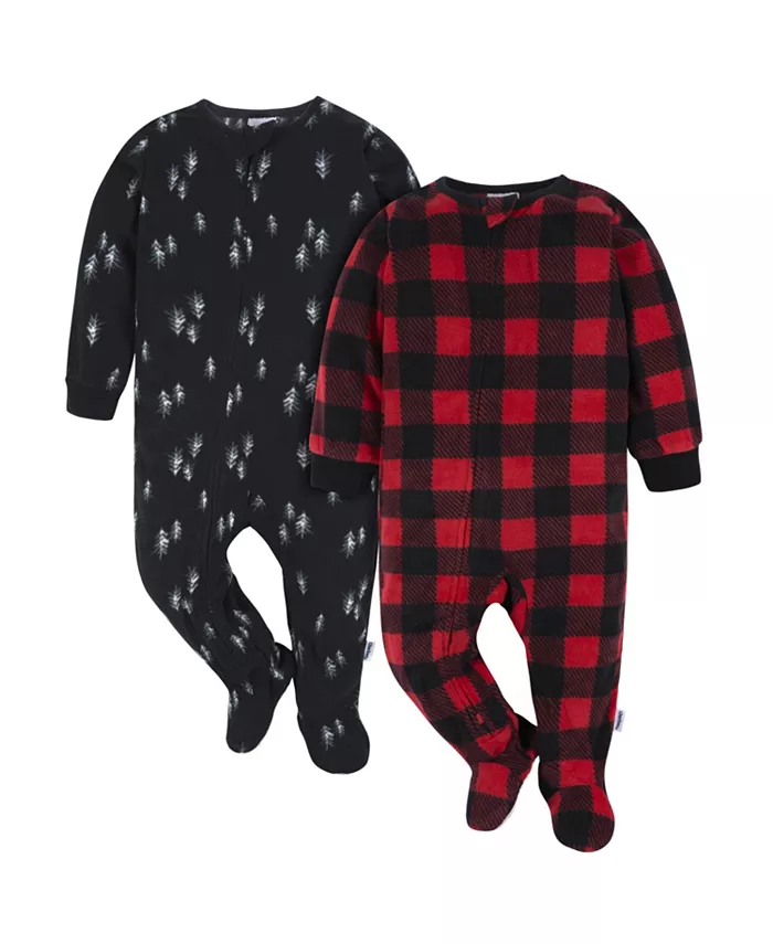 Пижамы-комбинезоны с ножками для мальчиков, 2 шт Gerber, красный
Пижамы-комбинезоны с ножками для мальчиков, 2 шт Gerber, красный