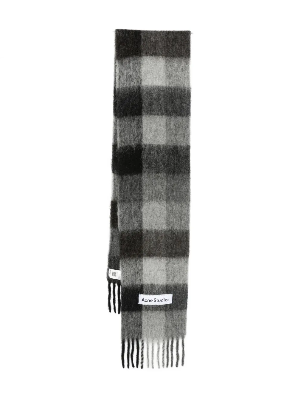 Клетчатый шарф Acne Studios, серый
Клетчатый шарф Acne Studios, серый