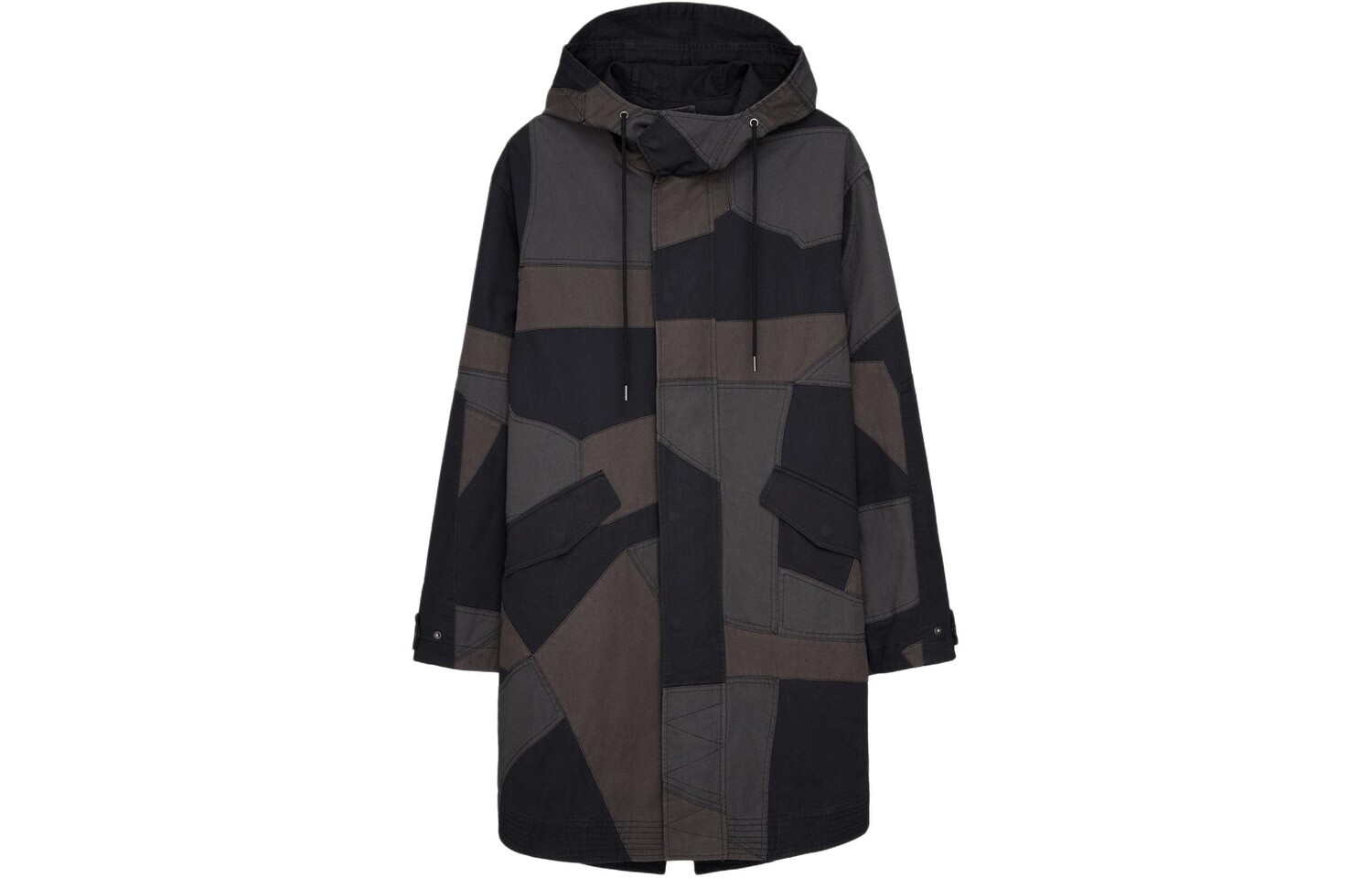 Пальто-парка мужское серое Zara, серый
Пальто-парка мужское серое Zara, серый