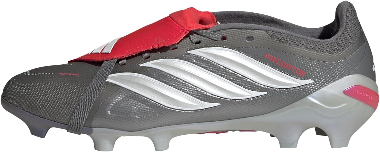 Футбольные бутсы adidas Unisex League с откидным язычком для твердого грунта, белый/красный
Футбольные бутсы adidas Unisex League с откидным язычком для твердого грунта, белый/красный