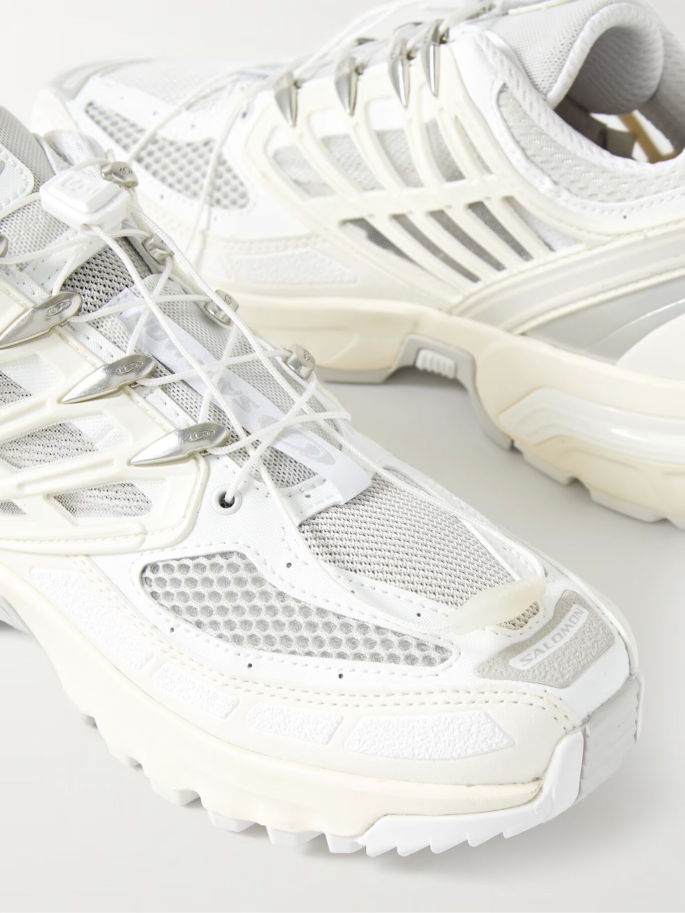 Кроссовки ACS Pro Mesh с резиновой отделкой SALOMON, белый 
Кроссовки ACS Pro Mesh с резиновой отделкой SALOMON, белый