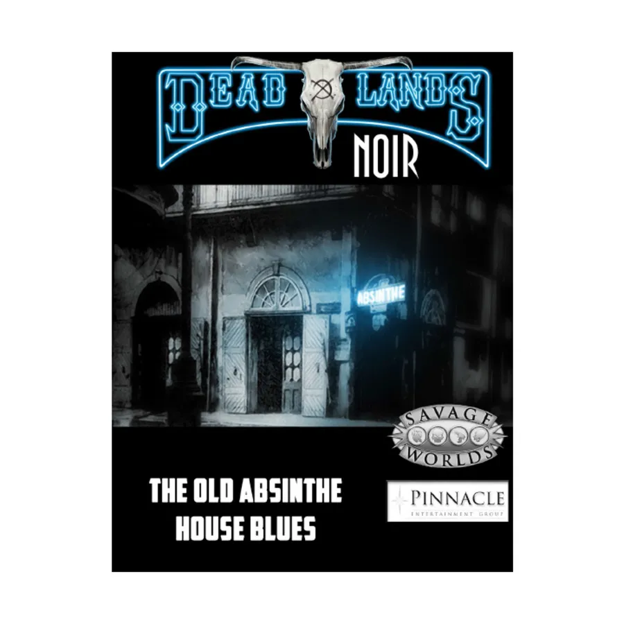 GM Screen с блюзом Old Absinthe House, Deadlands Noir
GM Screen с блюзом Old Absinthe House, Deadlands Noir