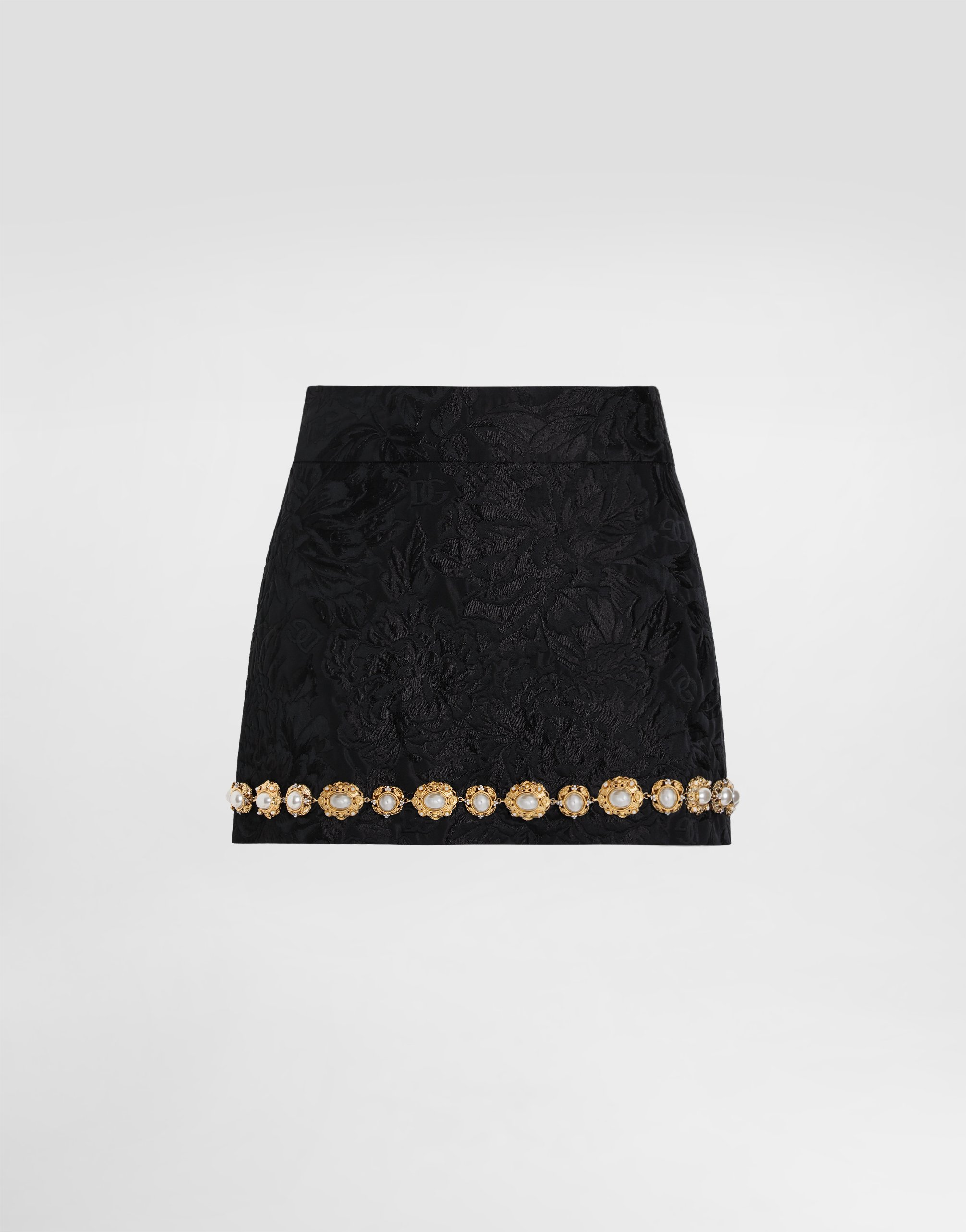 Мини-юбка из броката Dolce & Gabbana, черный
Мини-юбка из броката Dolce & Gabbana, черный