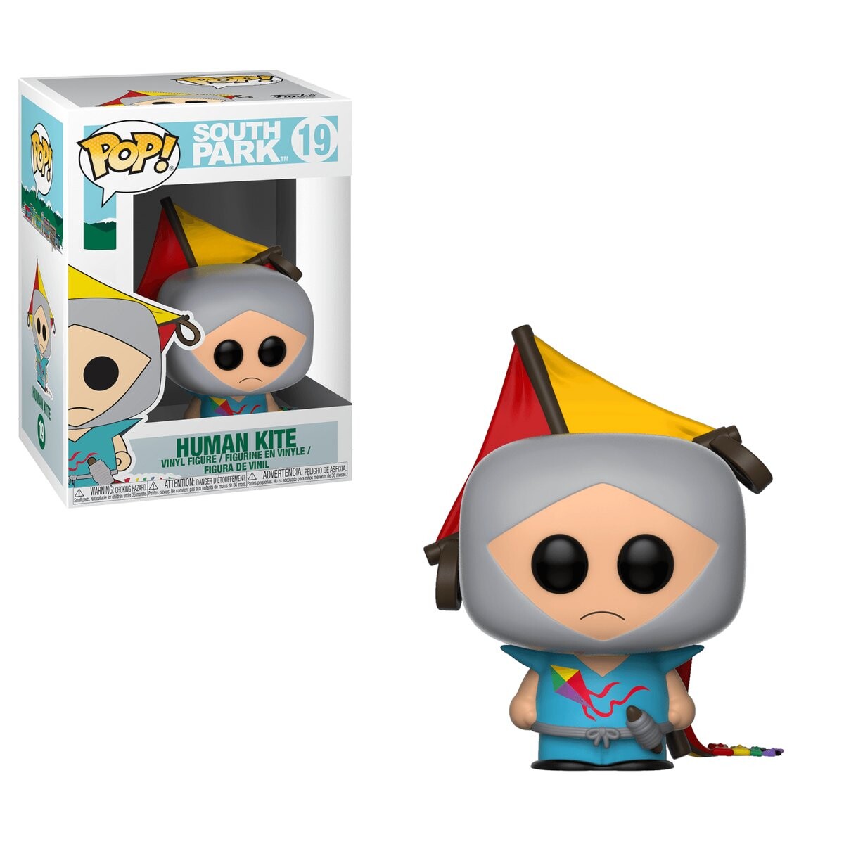 Funko POP! Южный Парк, коллекционная фигурка, Человек-воздушный змей, 19 лет.
Funko POP! Южный Парк, коллекционная фигурка, Человек-воздушный змей, 19 лет.