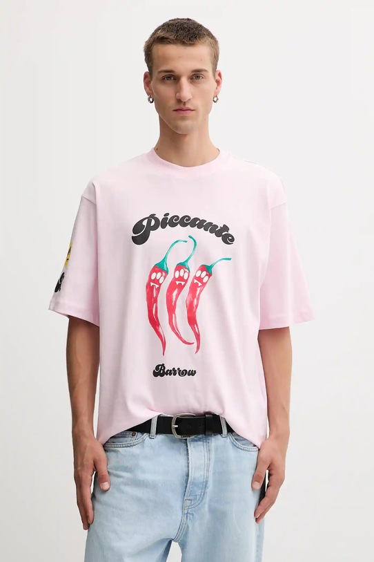 Хлопковая футболка Barrow, розовый
Хлопковая футболка Barrow, розовый