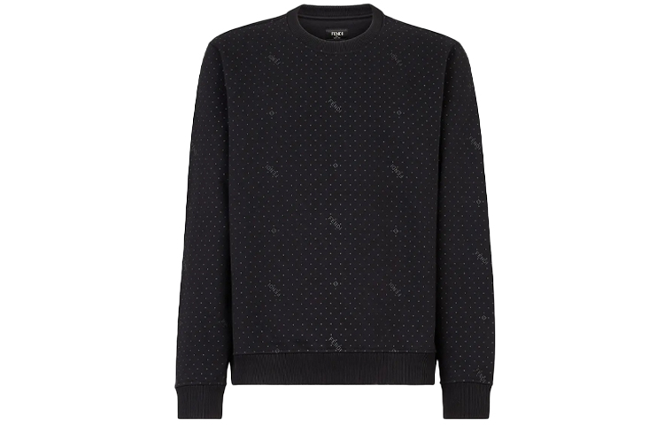 Футболка с логотипом Ff из вельвета FENDI, черная
Футболка с логотипом Ff из вельвета FENDI, черная