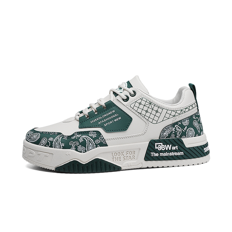 Мужские кроссовки для скейтбординга с низким верхом, быстросохнущие, устойчивые к истиранию, отводящие влагу Yi Jiabao, Beige Green
Мужские кроссовки для скейтбординга с низким верхом, быстросохнущие, устойчивые к истиранию, отводящие влагу Yi Jiabao, Beige Green