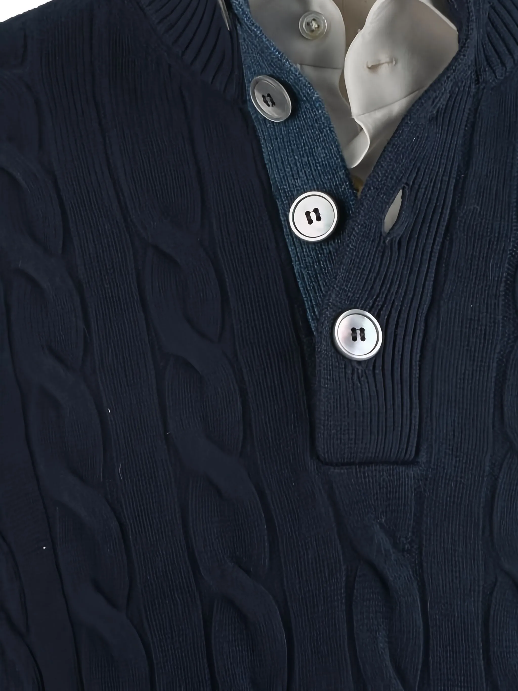 Свитер на пуговицах из плотной вязки Gran Sasso, синий
Свитер на пуговицах из плотной вязки Gran Sasso, синий