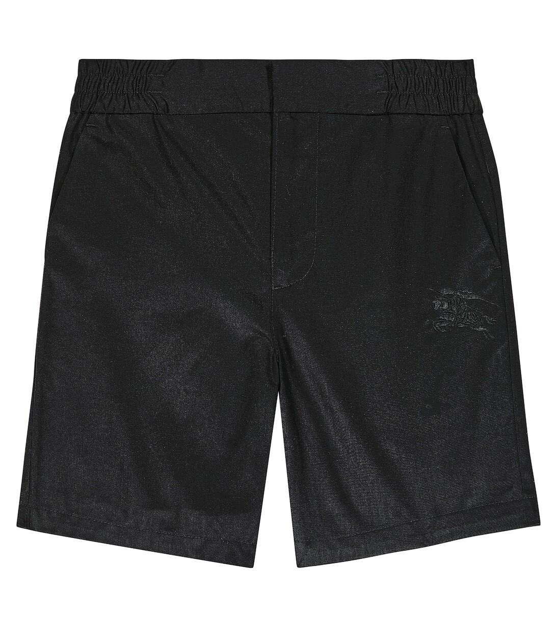 Шорты из хлопкового поплина Burberry, черный
Шорты из хлопкового поплина Burberry, черный