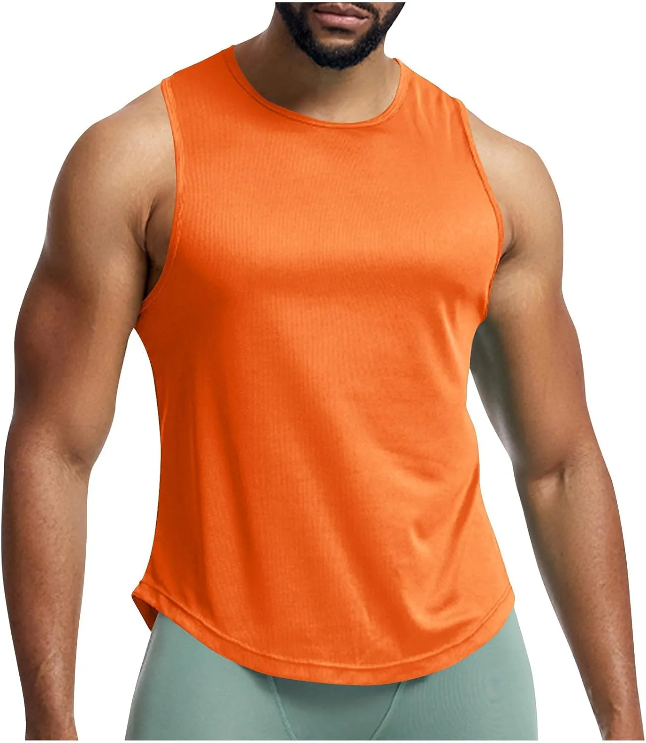 Мужской безрукавный топ для тренировок и бега QUNPIU
Мужской безрукавный топ для тренировок и бега QUNPIU