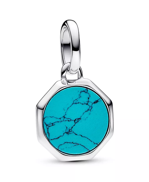 Миниатюрный медальон-подвеска из стерлингового серебра бирюзового цвета с возможностью гравировки Pandora, silver
Миниатюрный медальон-подвеска из стерлингового серебра бирюзового цвета с возможностью гравировки Pandora, silver