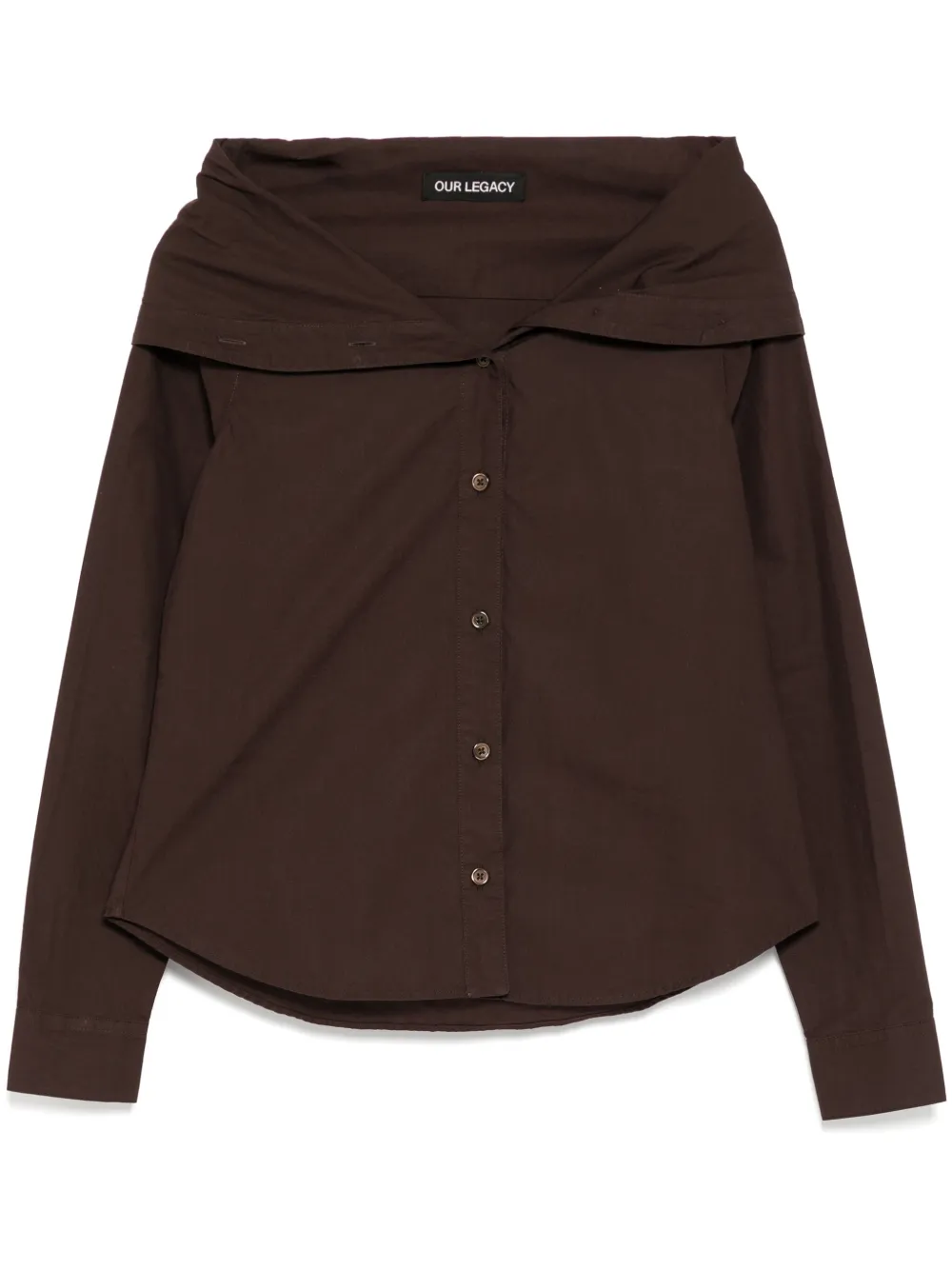 Рубашка Kaonashi OUR LEGACY, коричневый
Рубашка Kaonashi OUR LEGACY, коричневый
