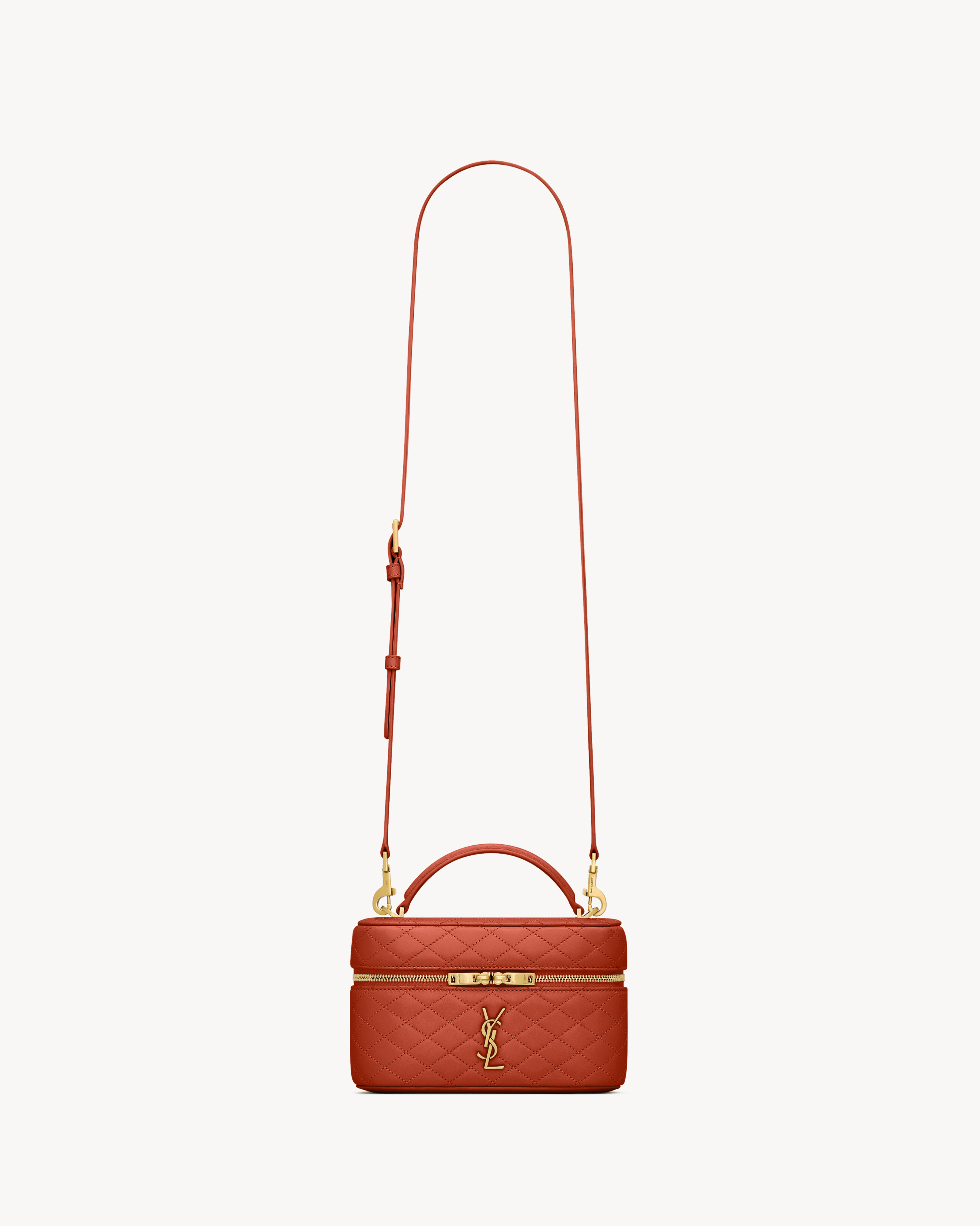 Косметичка GABY из ягнячьей кожи Saint Laurent, оранжевый
Косметичка GABY из ягнячьей кожи Saint Laurent, оранжевый