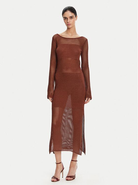 Облегающее трикотажное платье FS25SD5004K514O7 Fracomina, коричневый
Облегающее трикотажное платье FS25SD5004K514O7 Fracomina, коричневый