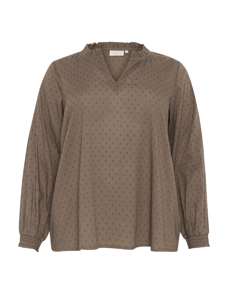 Блузка KAFFE CURVE Lynia, цвет Sepia/Dark brown
Блузка KAFFE CURVE Lynia, цвет Sepia/Dark brown