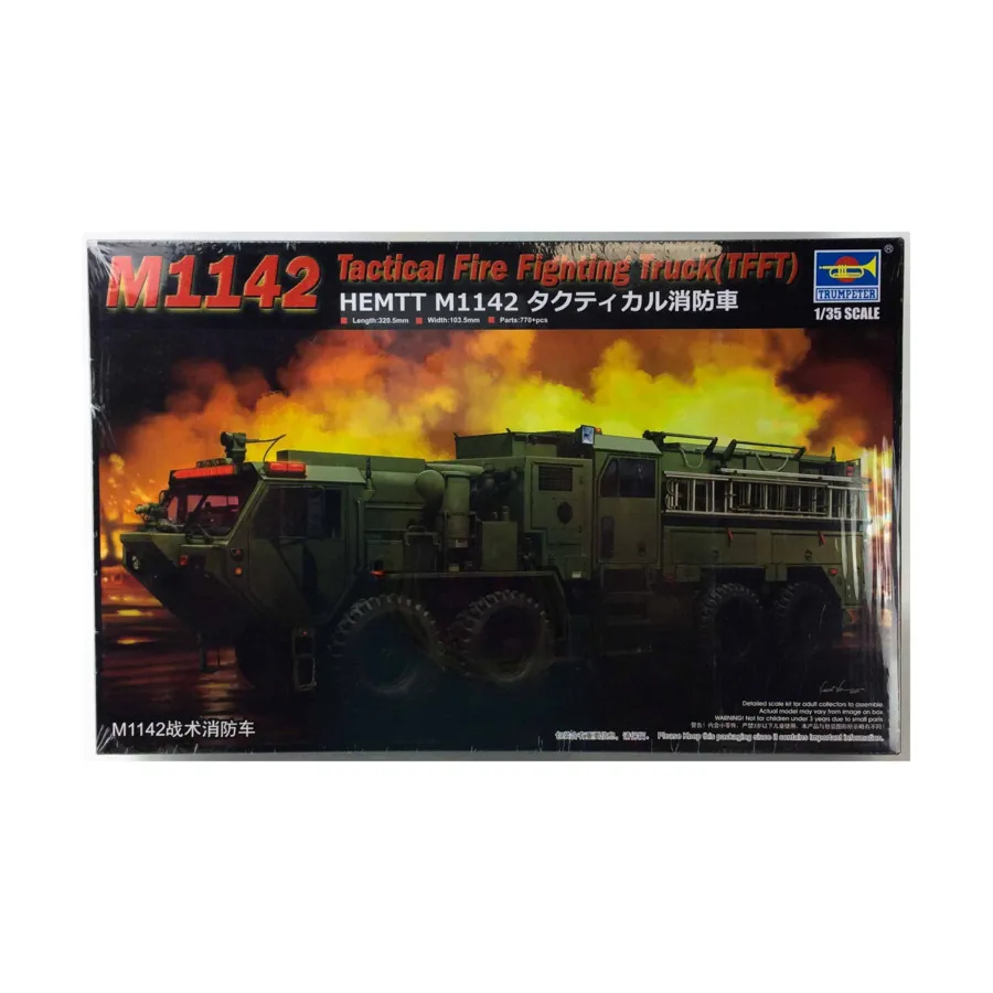 Тактический пожарный грузовик M1142 HEMTT, Military Models (1:35) (Trumpeter Models)
Тактический пожарный грузовик M1142 HEMTT, Military Models (1:35) (Trumpeter Models)