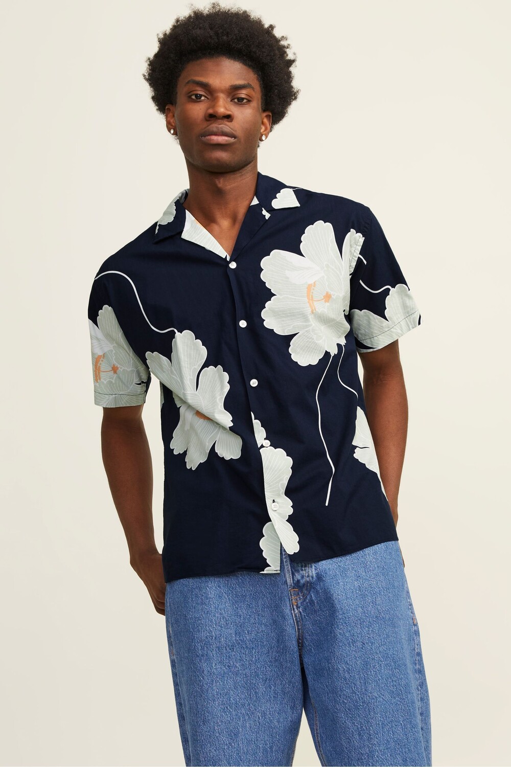 Рубашка с короткими рукавами и принтом Jack & Jones, синий
Рубашка с короткими рукавами и принтом Jack & Jones, синий