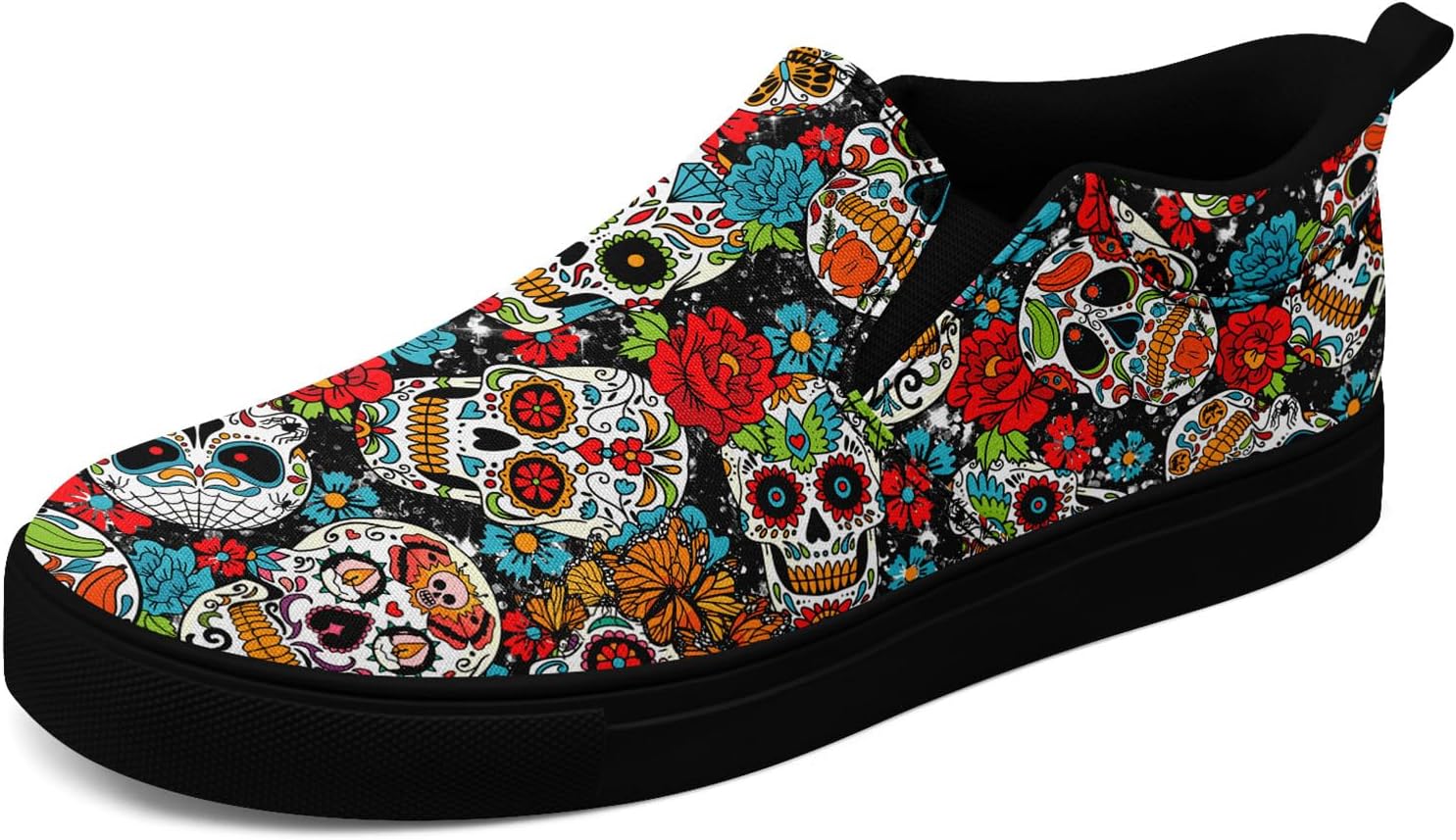 Крутые настраиваемые низкие кеды из канвы в готическом стиле для мужчин и женщин с черепами и цветочным принтом, слипоны, легкие и удобные, уличная обувь Coolcustomize, черный/красный/зеленый/коричневый
Крутые настраиваемые низкие кеды из канвы в готическом стиле для мужчин и женщин с черепами и цветочным принтом, слипоны, легкие и удобные, уличная обувь Coolcustomize, черный/красный/зеленый/коричневый