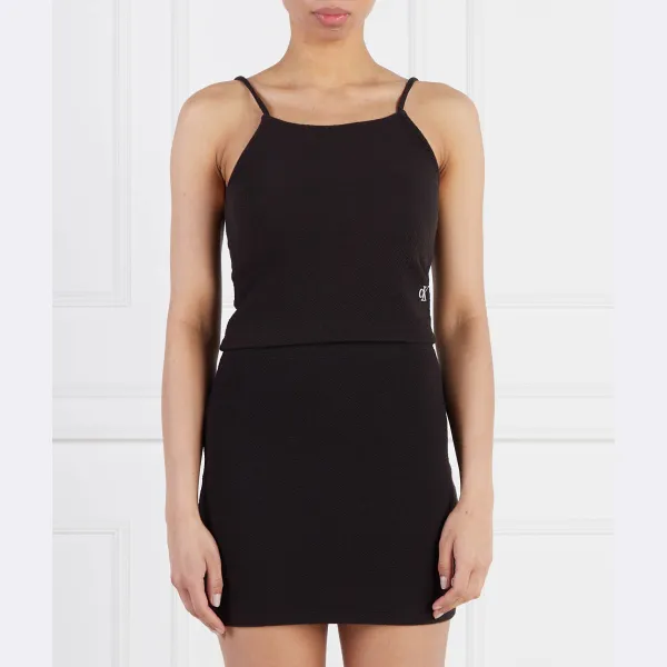 Укороченный топ Calvin Klein, черный
Укороченный топ Calvin Klein, черный