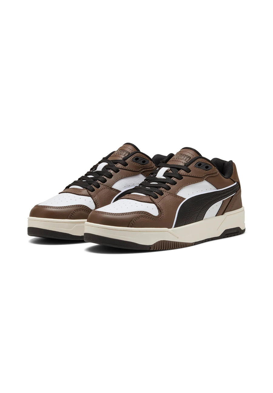 Кроссовки Puma RBD BREAK LOW унисекс 402586 08 белые/коричневые
Кроссовки Puma RBD BREAK LOW унисекс 402586 08 белые/коричневые