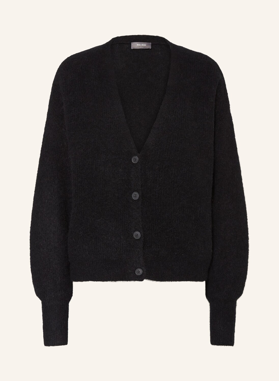 Кардиган оверсайз тора с альпакой Mos Mosh, черный
Кардиган оверсайз тора с альпакой Mos Mosh, черный
