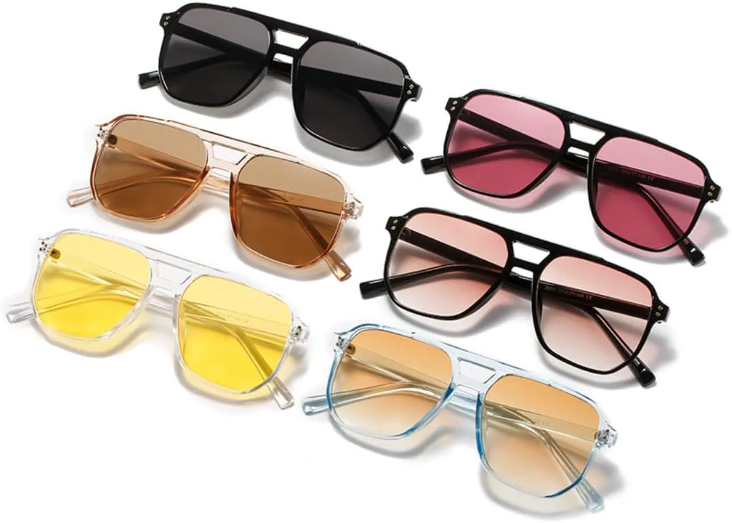 Ретро-солнцезащитные очки с двойной перемычкой для женщин, модные сине-оранжевые градиентные, защита от УФ-излучения UV400 для мужчин UUPTTPL, Black Red Gradient
Ретро-солнцезащитные очки с двойной перемычкой для женщин, модные сине-оранжевые градиентные, защита от УФ-излучения UV400 для мужчин UUPTTPL, Black Red Gradient