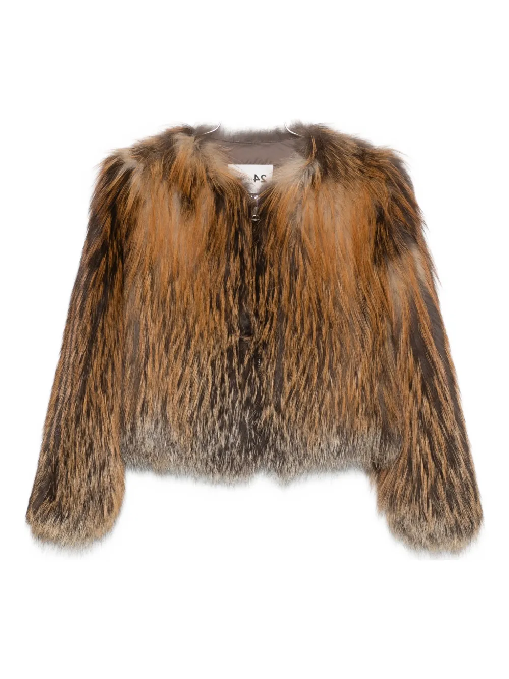 Шуба с круглым вырезом Manzoni 23, коричневый
Шуба с круглым вырезом Manzoni 23, коричневый