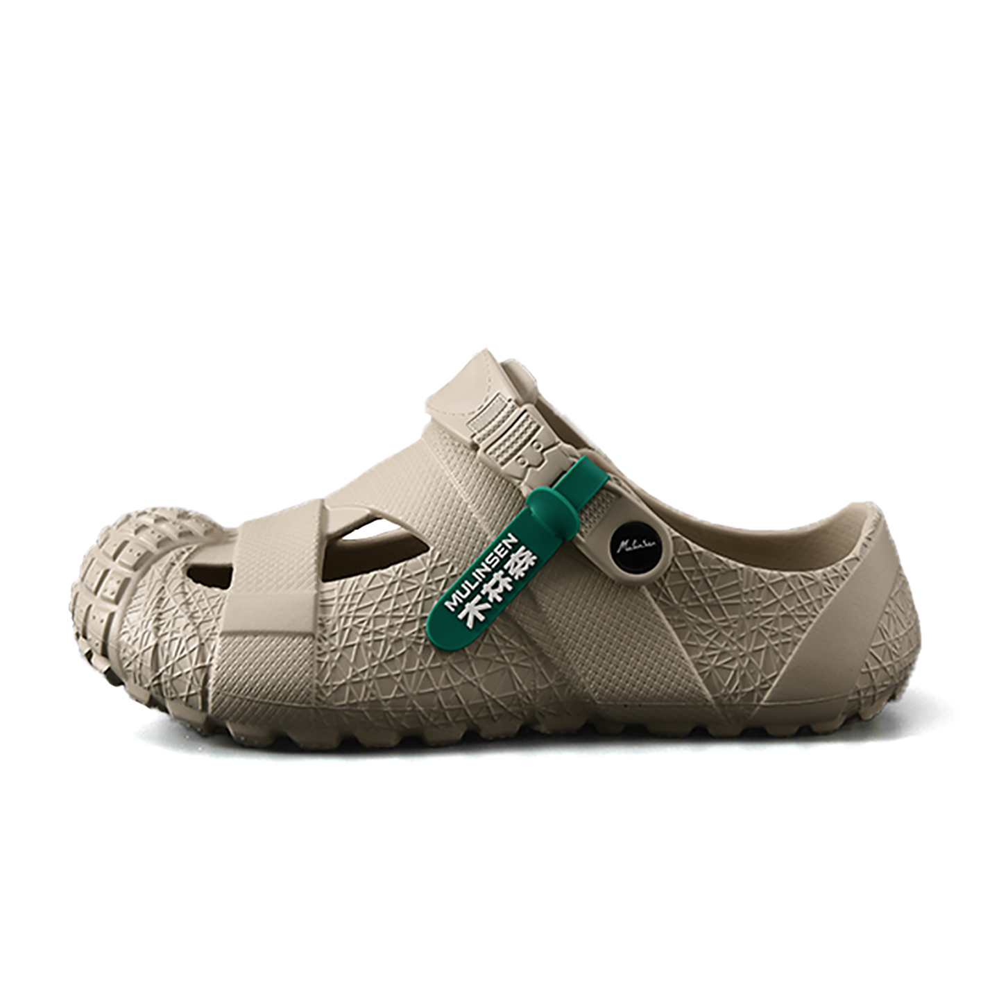 Сандалии с закрытым носком из износостойкого материала EVA, серые, мужские Mulinsen, Gray
Сандалии с закрытым носком из износостойкого материала EVA, серые, мужские Mulinsen, Gray
