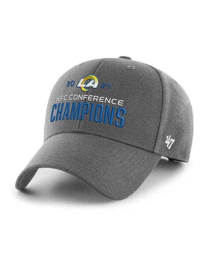 Мужская темно-серая регулируемая кепка Los Angeles Rams 2021 NFC Champions MVP '47 Brand
Мужская темно-серая регулируемая кепка Los Angeles Rams 2021 NFC Champions MVP '47 Brand