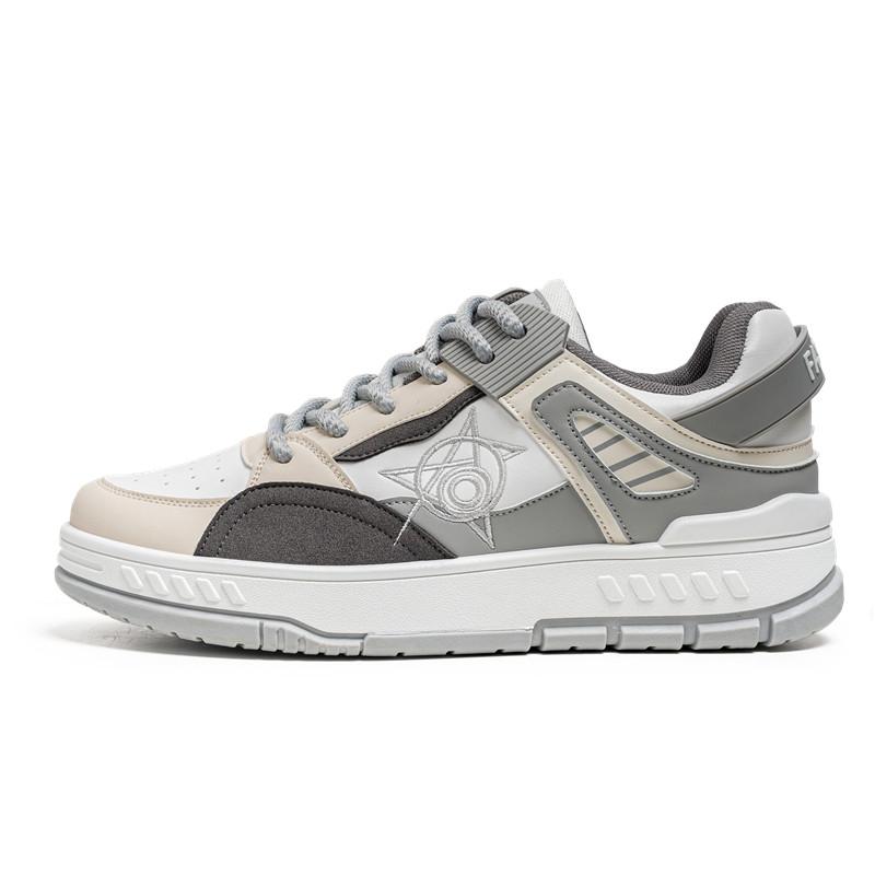 Bull charm Мужские устойчивые к истиранию низкие скейтерские кроссовки бело-серые, цвет White Gray
Bull charm Мужские устойчивые к истиранию низкие скейтерские кроссовки бело-серые, цвет White Gray