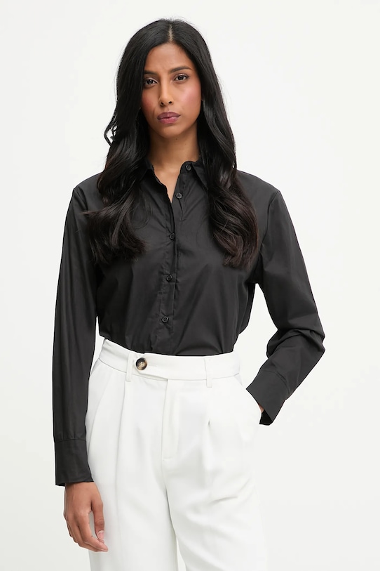 Хлопковая рубашка Answear.Lab, черный
Хлопковая рубашка Answear.Lab, черный